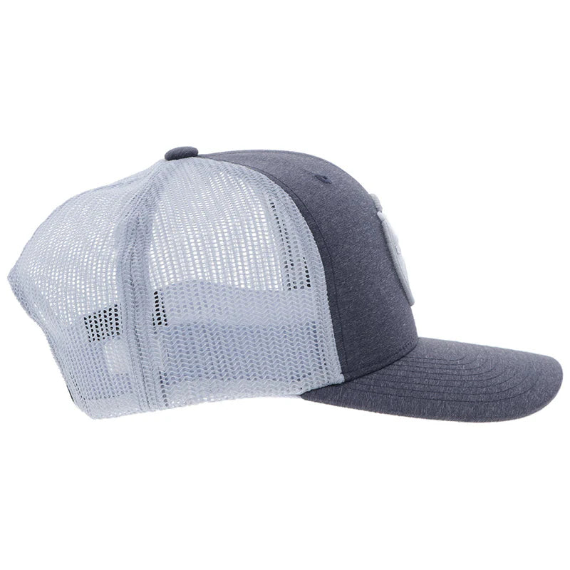 Men's Hooey "Strap" Roughy Hat Charcoal and White 4032T-CHWH - Crazy House Western Wear