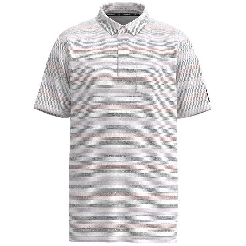 Men's Hooey "Hot Shot" Multi Color Stripe Pattern Polo Shirt HP032ST - Crazy House Western Wear