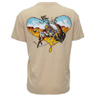 Women's Hooey "Buffalo Heart" Tan with Heart Logo T-shirt HT1786TN - Crazy House Western Wear
