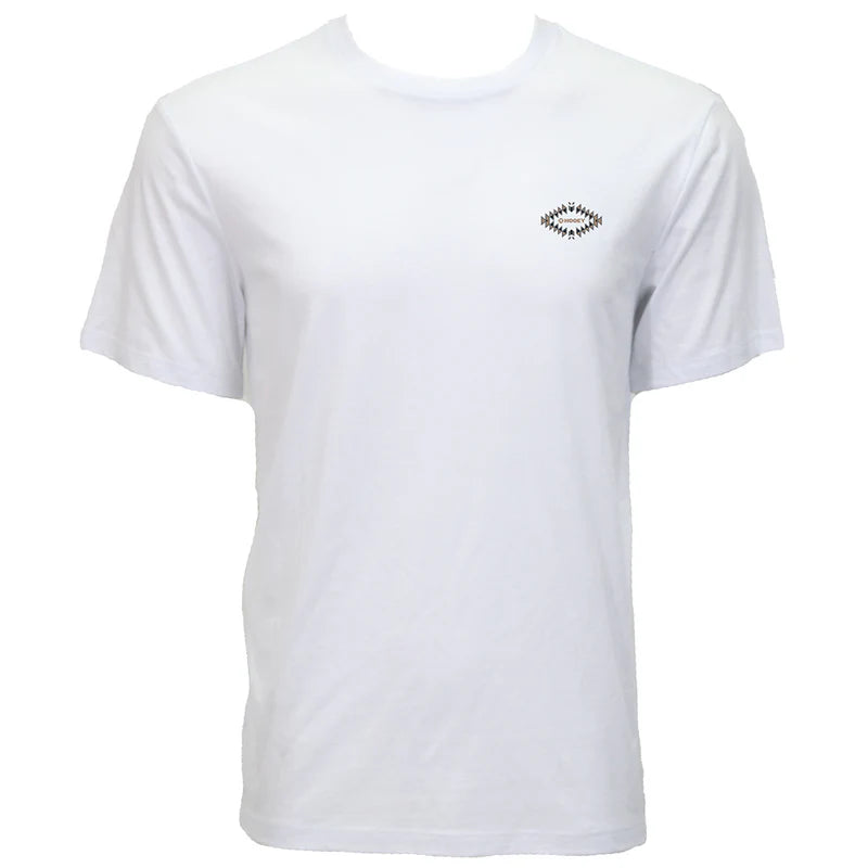 Men's Hooey "Eldorado" White T-shirt HT1887WH - Crazy House Western Wear