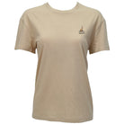 Women's Hooey "Ralls" Tan with Brown and Orange Rabbit Logo T-shirt HT1905TN - Crazy House Western Wear