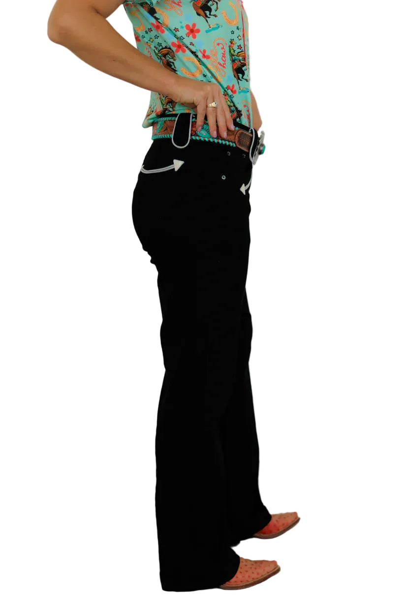 Women's Howdy Hanny Smiley Pocket Pants