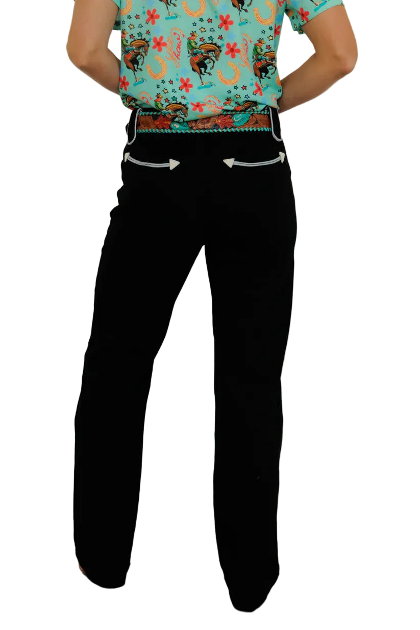 Women's Howdy Hanny Smiley Pocket Pants