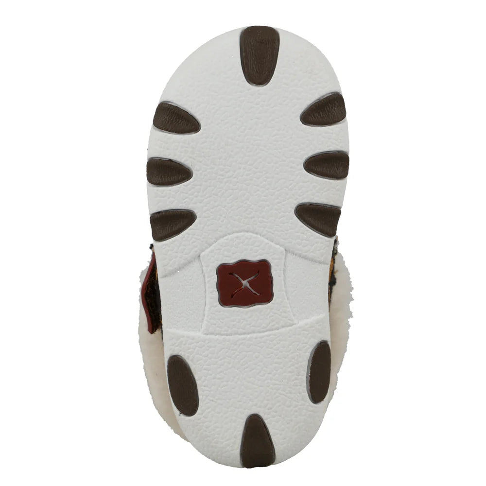Girl's Twisted X Cheetah Driving Moc Shoes