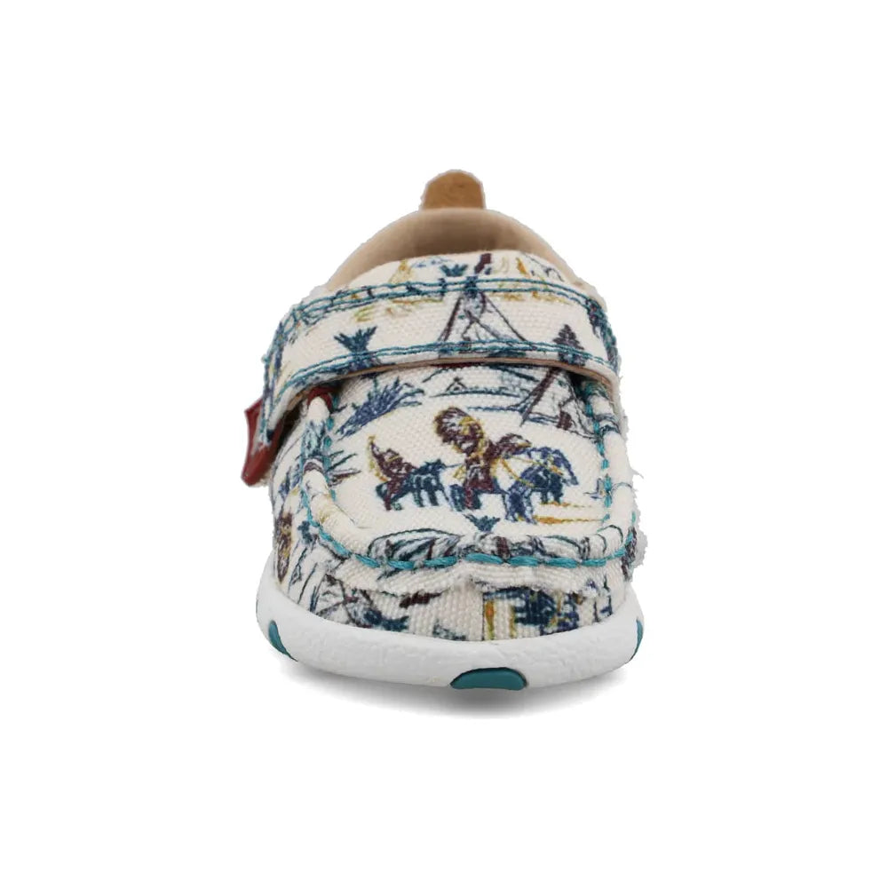 Kid's Twisted X Hooey® Driving Moc IHYC004 - Crazy House Western Wear