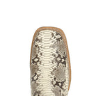 Men's Cowtown Square Toe Python Boots Q818