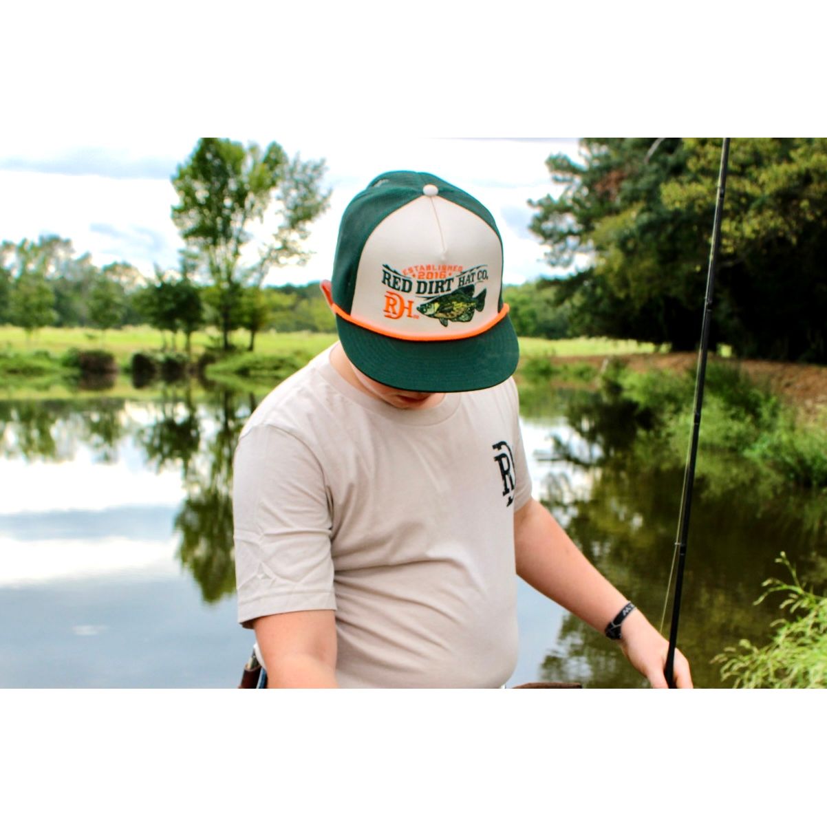 Men's Red Dirt Hat Co Hooked Cap