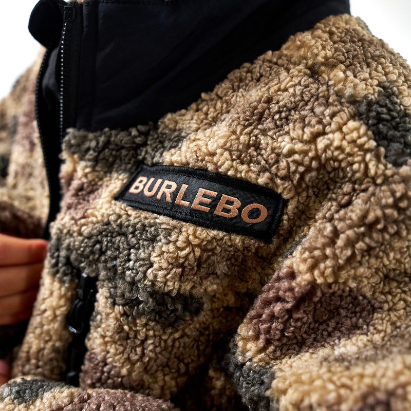 Burlebo Boy's Full Zip Jacket Rocky Mountain Camo Y-RMSFZ