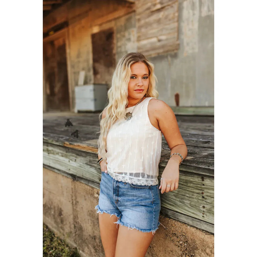 Women's Two Fly Sheer Lariat Tank