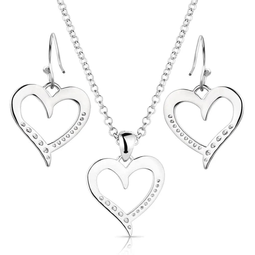 Women's Montana Silversmiths Divine Affection Jewelry Set JS6123