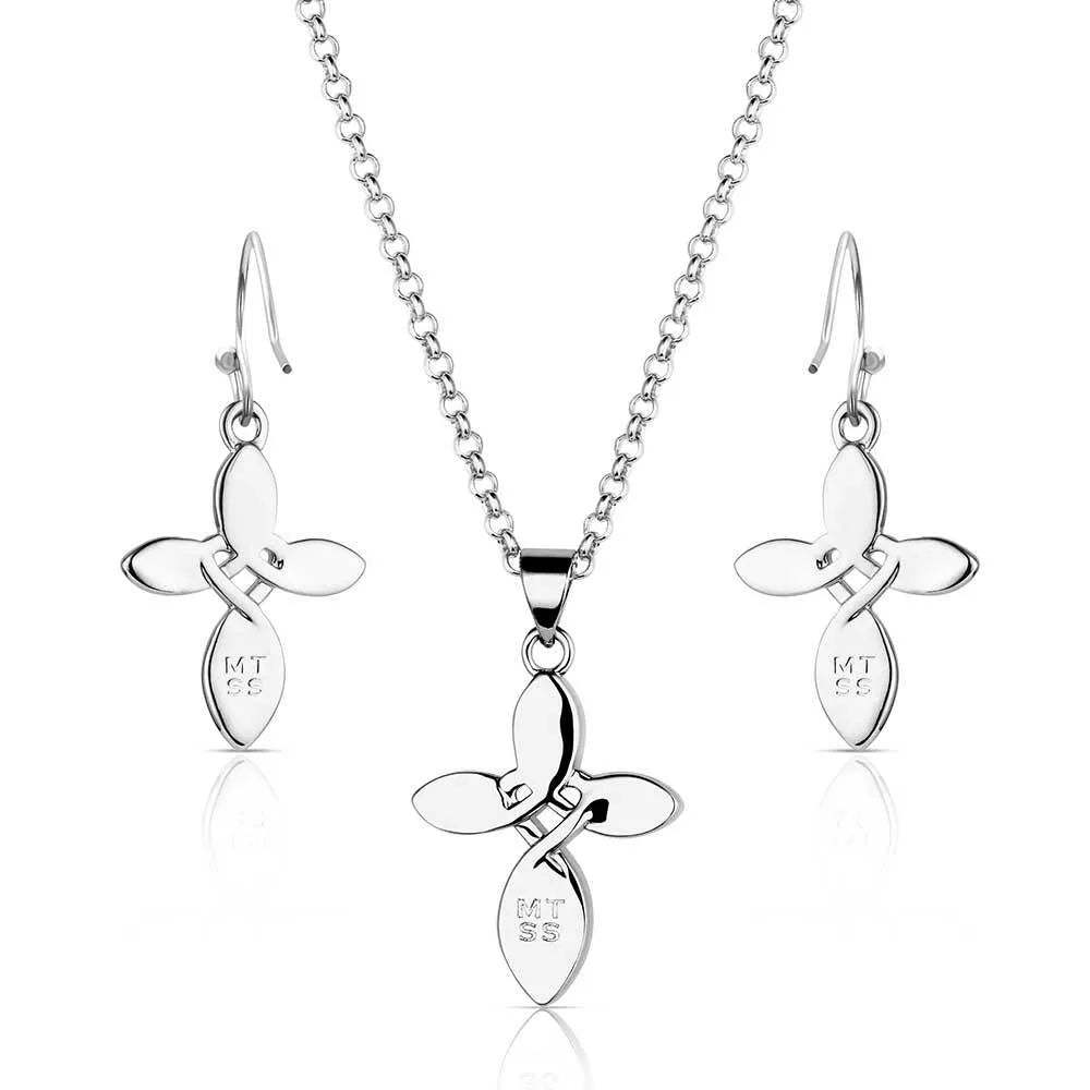 Women's Montana Silversmiths Faith and Grace Jewelry Set JS6395
