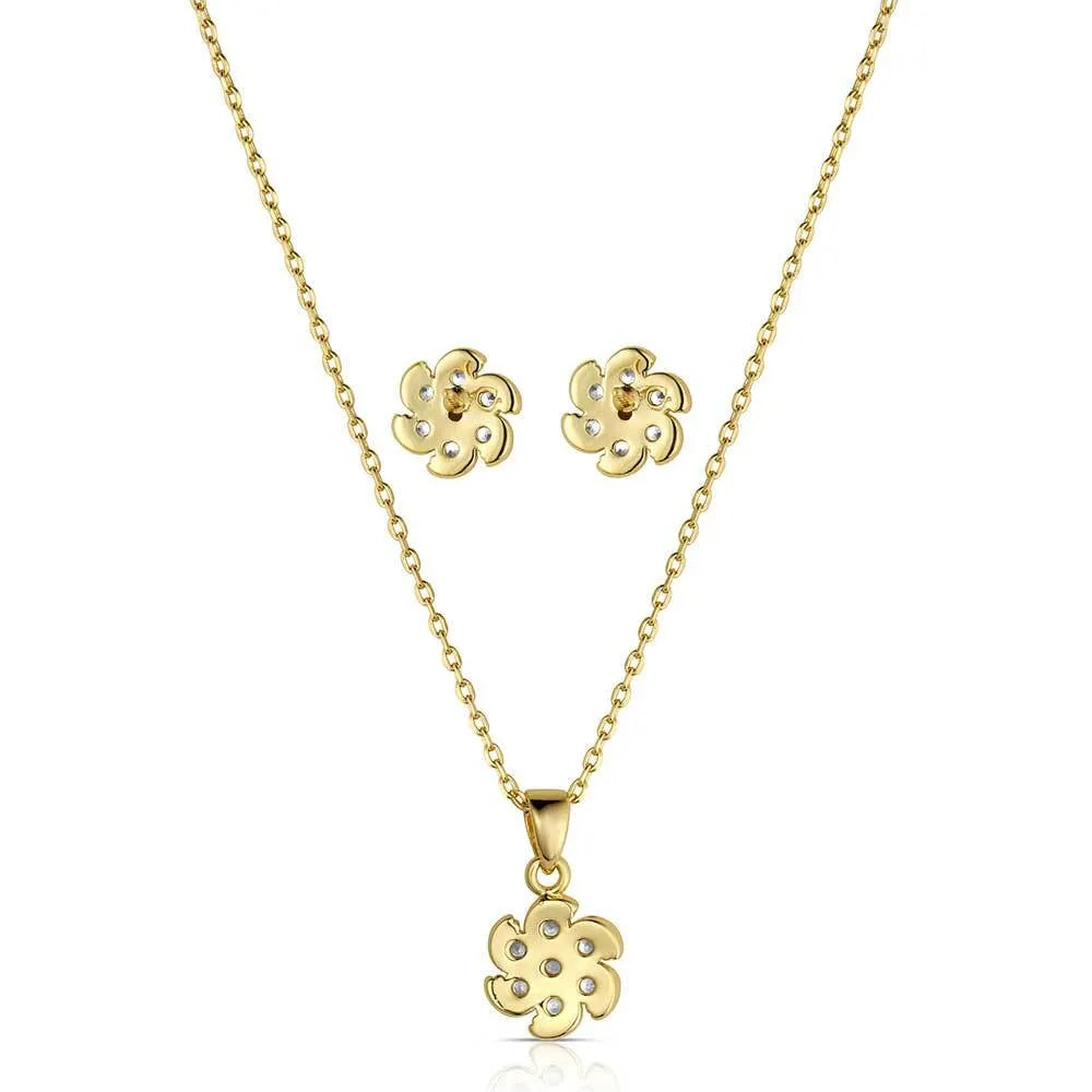 Women's Montana Silversmiths In The Wind Crystal Jewelry Set JS6552
