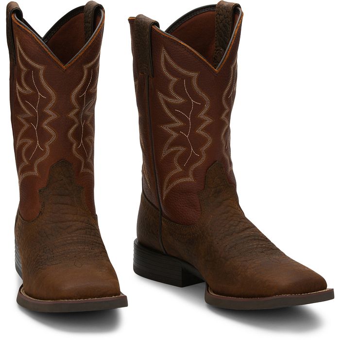 Men's Justin Chet 11" Western Boot 7222 - Crazy House Western Wear