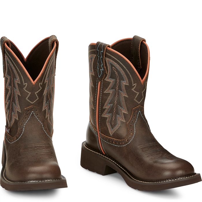Women's Justin Lyla 8" Western Boot GY9538 - Crazy House Western Wear