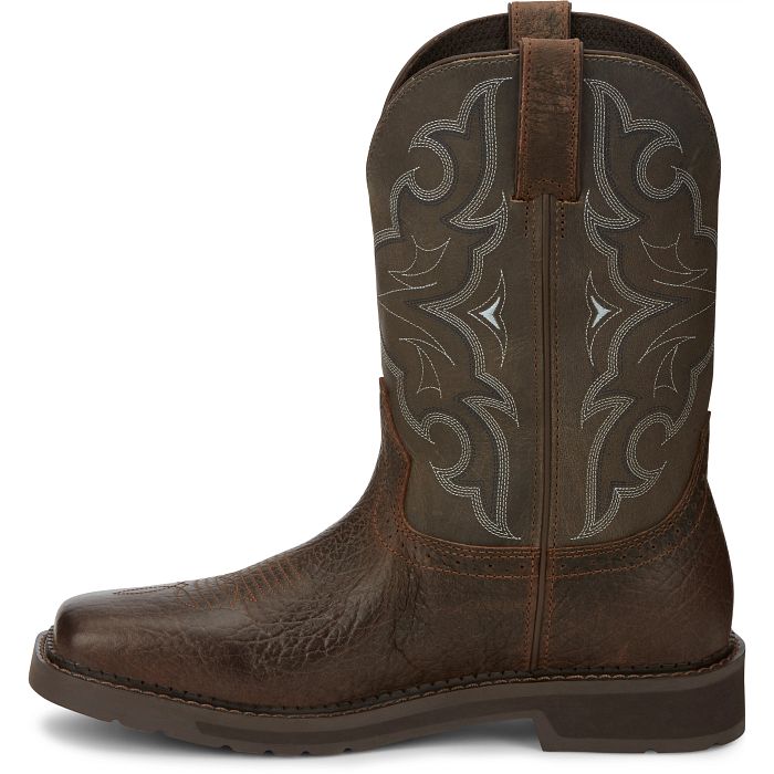 Men's Justin Amarillo 11" Waterproof Work Boot SE4312 - Crazy House Western Wear