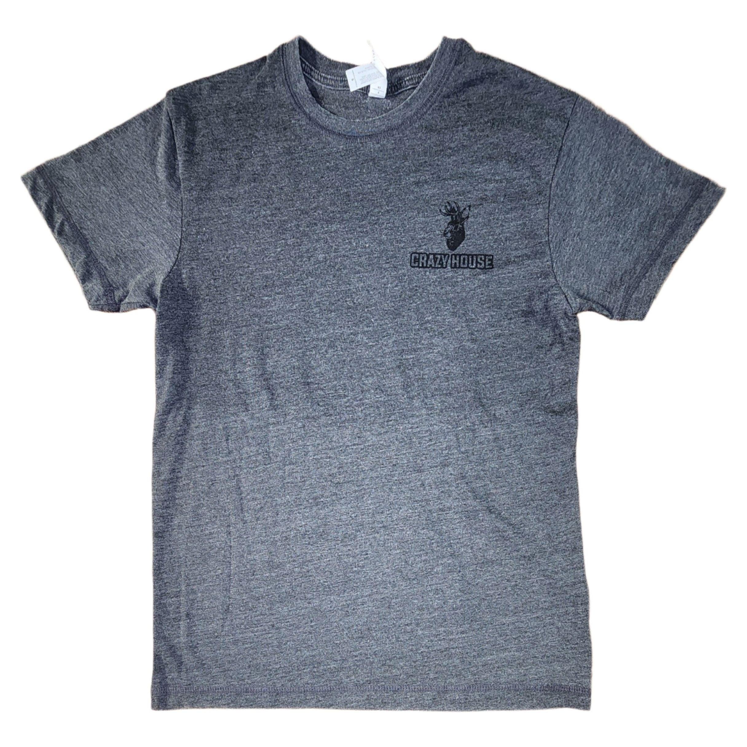 Crazy House Jackalope Patch Flag T-Shirt - Crazy House Western Wear