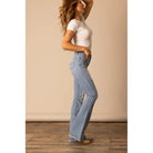 Women's Kimes Ranch Jennifer Ultra High Rise Flare Leg Jean JENNIFER-SUGAR FADE - Crazy House Western Wear
