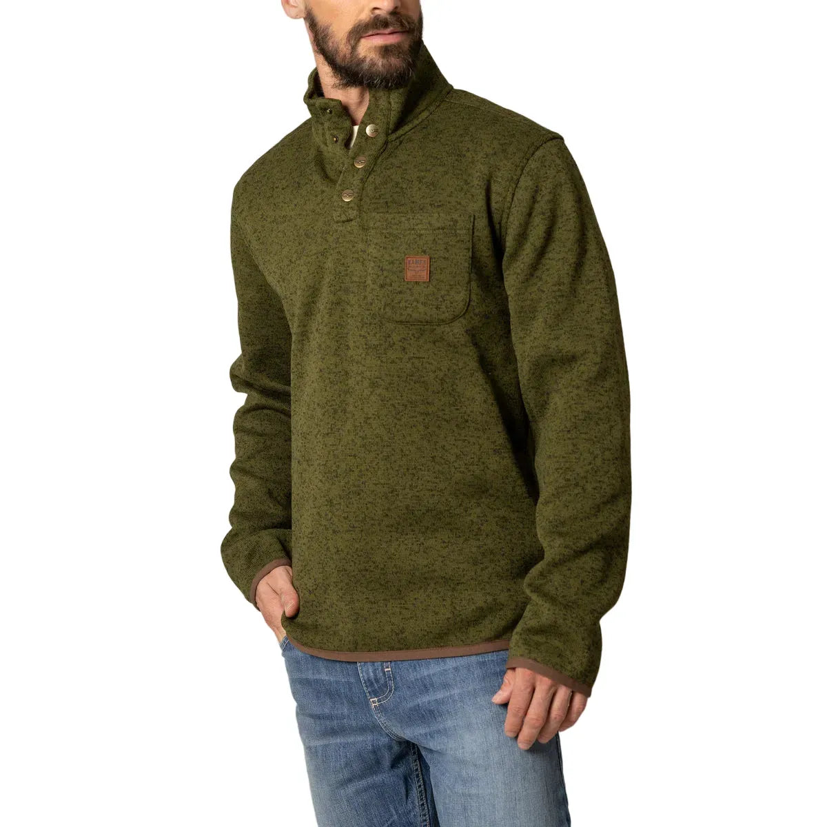 Men's Kimes Ranch Army Green Julian Pullover