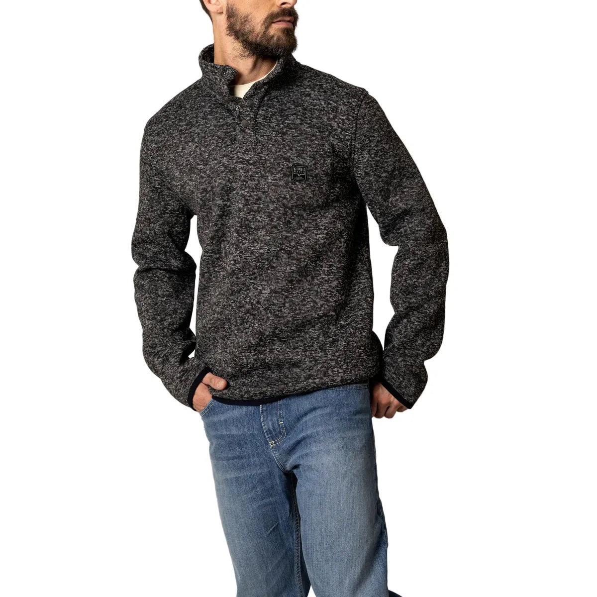 Men's Kimes Ranch Black Julian Pullover