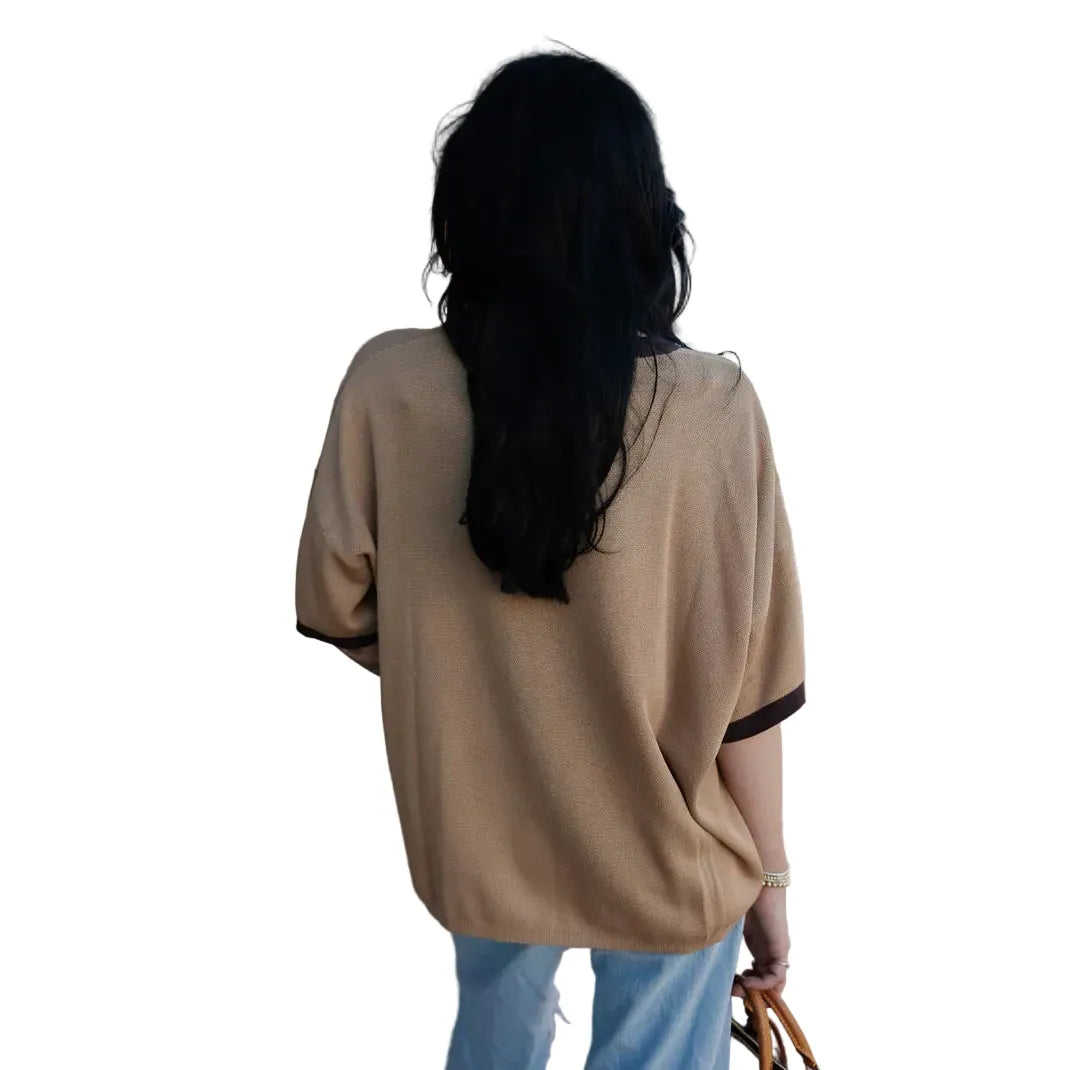 Women's TwoFly Dusty Dillo Sweater Top