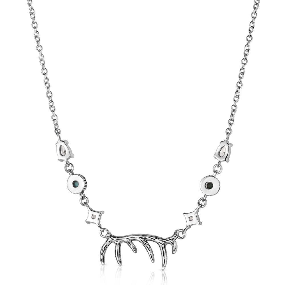 Montana Silversmiths Women's Rocky Mountain Finds Turquoise Necklace KTNC6591B