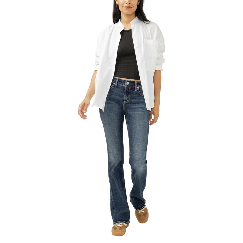 Elyse Mid Rise Bootcut Jeans