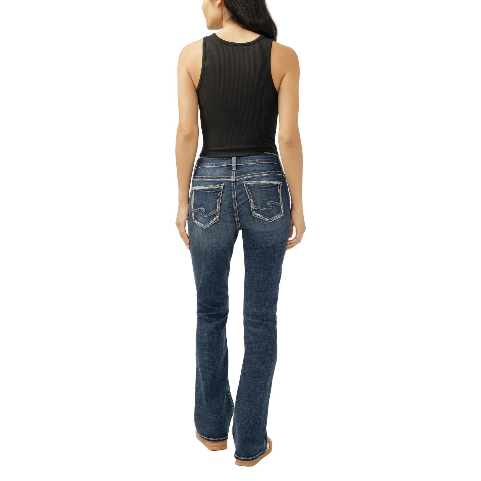 Elyse Mid Rise Bootcut Jeans