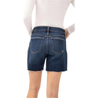 Women's Silver Suki Mid Rise Long Shorts L53971ADM362 - Crazy House Western Wear