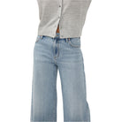 Women's Silver Isbister High Rise Wide Leg Jeans L74909ADM207 - Crazy House Western Wear