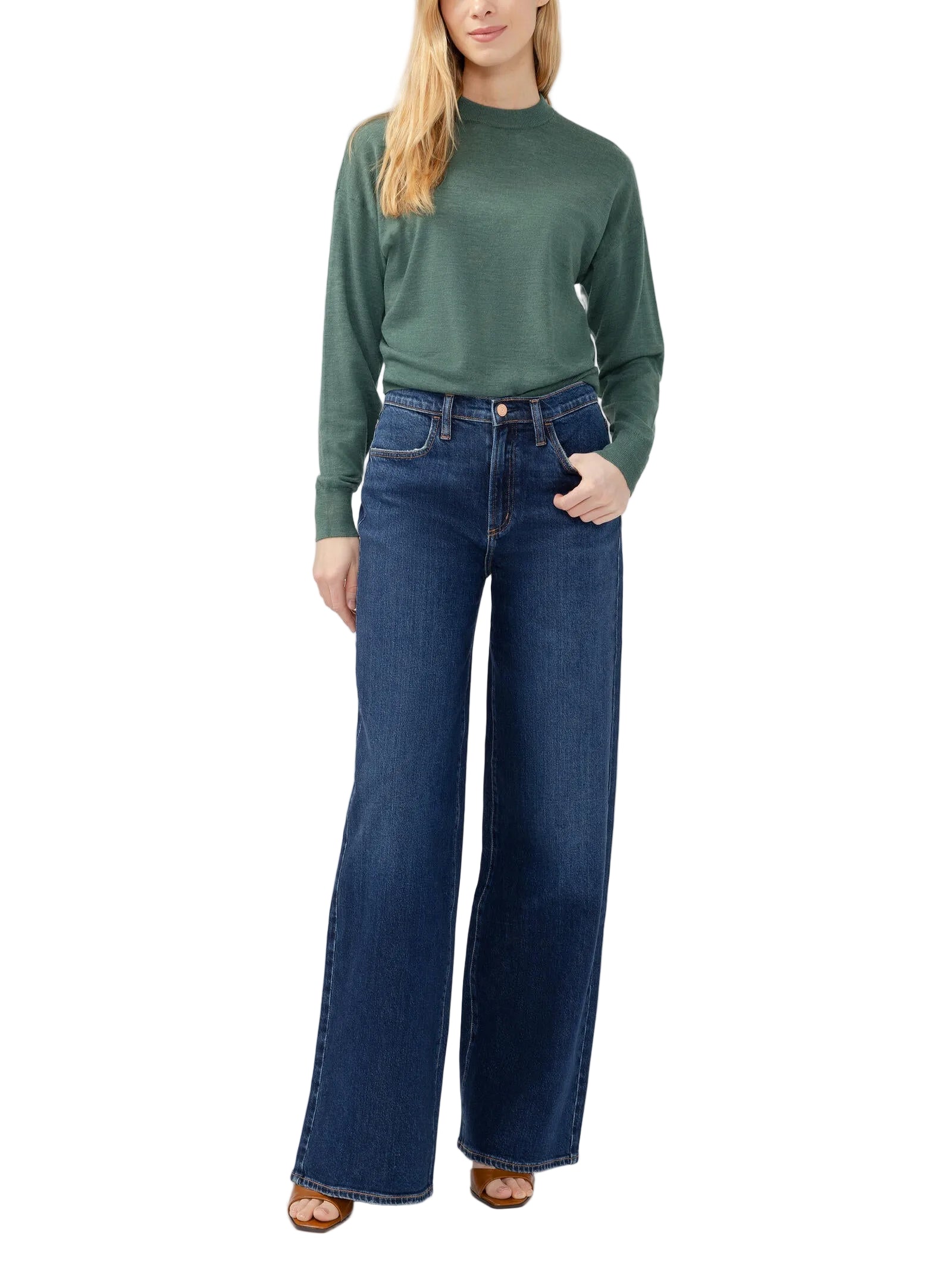 Silver Jeans Jackie Wide Leg Jeans L84933ADM356