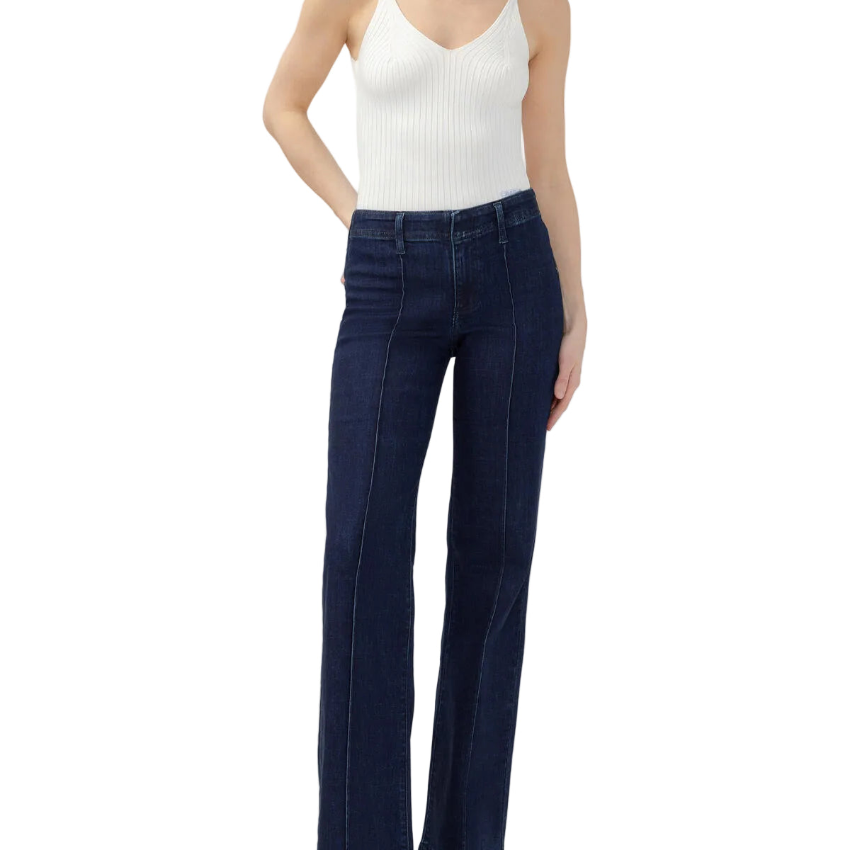 Silver Women's Marco Suki Trouser Leg Jeans L93549CVS426