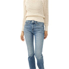 Women's Silver Avery High Rise Slim Bootcut Jeans L94627EAD299 - Crazy House Western Wear