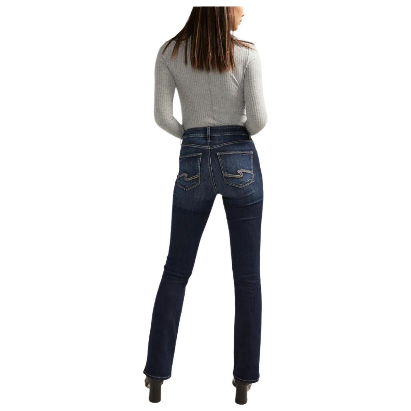 Women's Silver Avery Slim Boot Cut Jean l94627SIA419 - Crazy House Western Wear