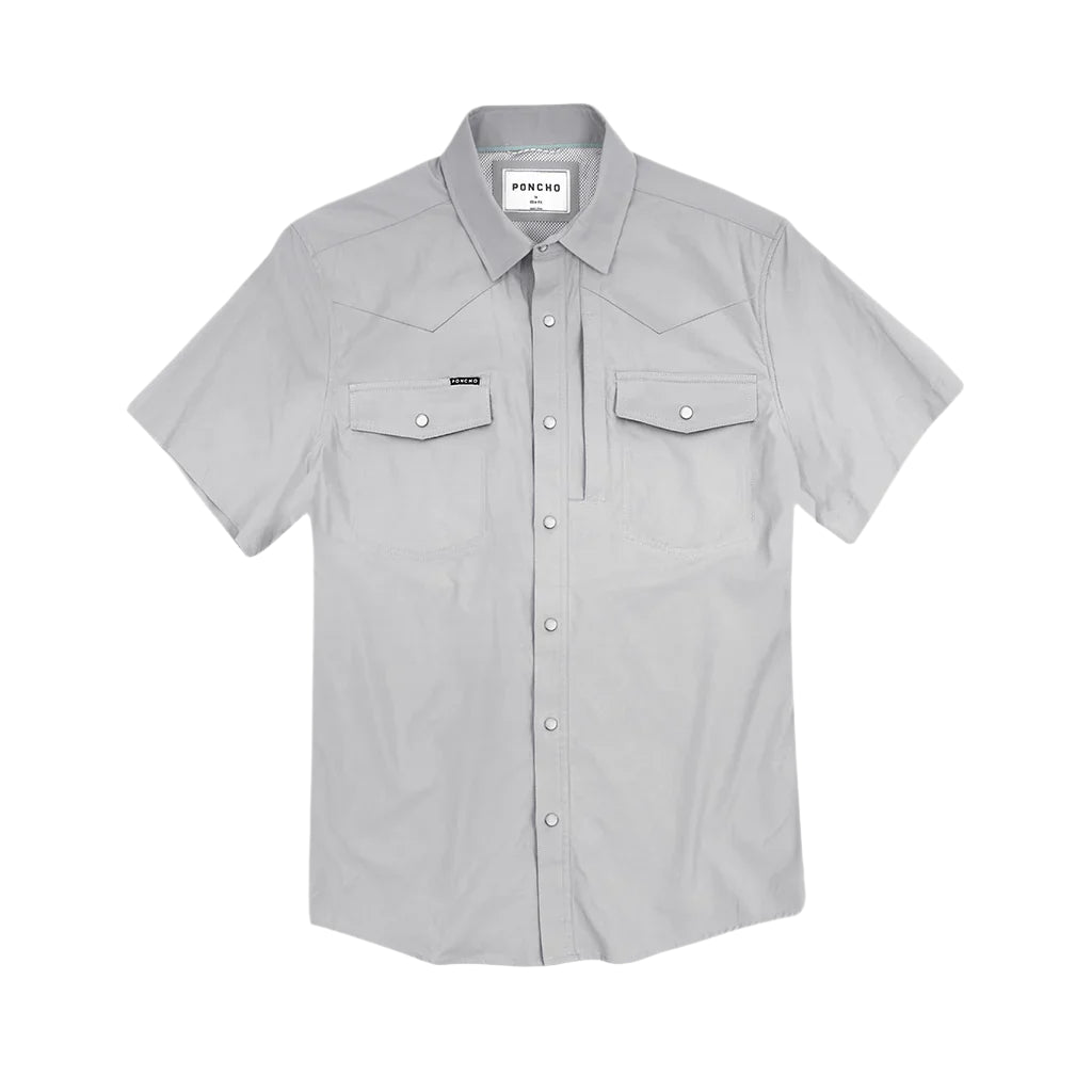 Men's Poncho The Laredo Pearl Snap Shirt - Crazy House Western Wear