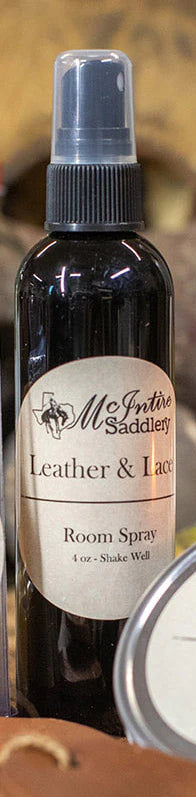 McIntire Saddlery Leather & Lace Room Spray