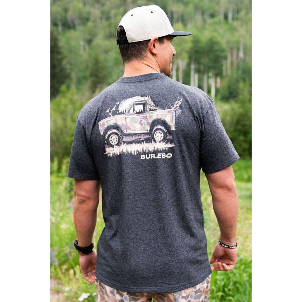 Men's Burlebo Loaded Down Bronco T-Shirt LDB-SS-HB - Crazy House Western Wear