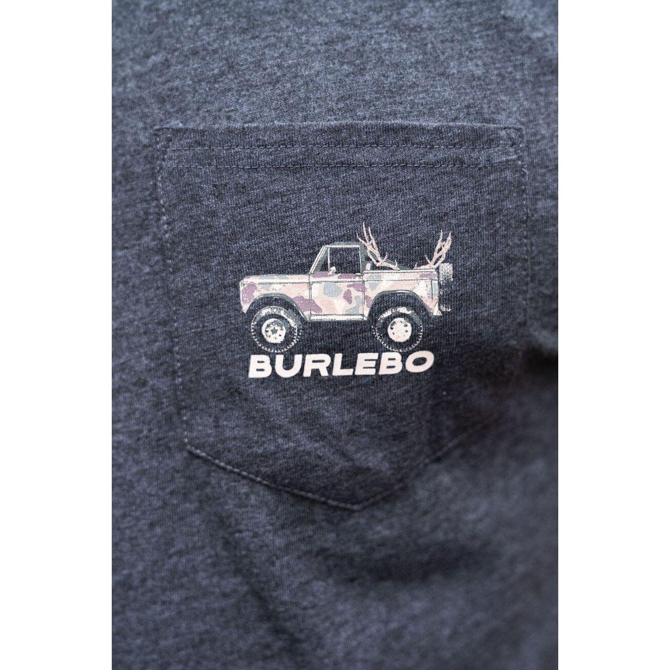 Men's Burlebo Loaded Down Bronco T-Shirt LDB-SS-HB - Crazy House Western Wear