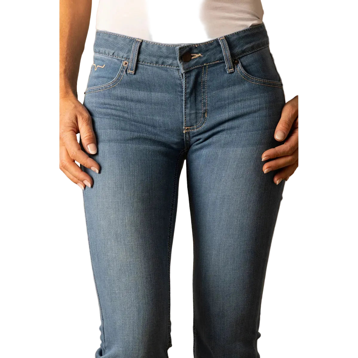 Women's Kimes Ranch Lola Mid Rise Flare Leg Trouser Jean LOLA-SOHO - Crazy House Western Wear