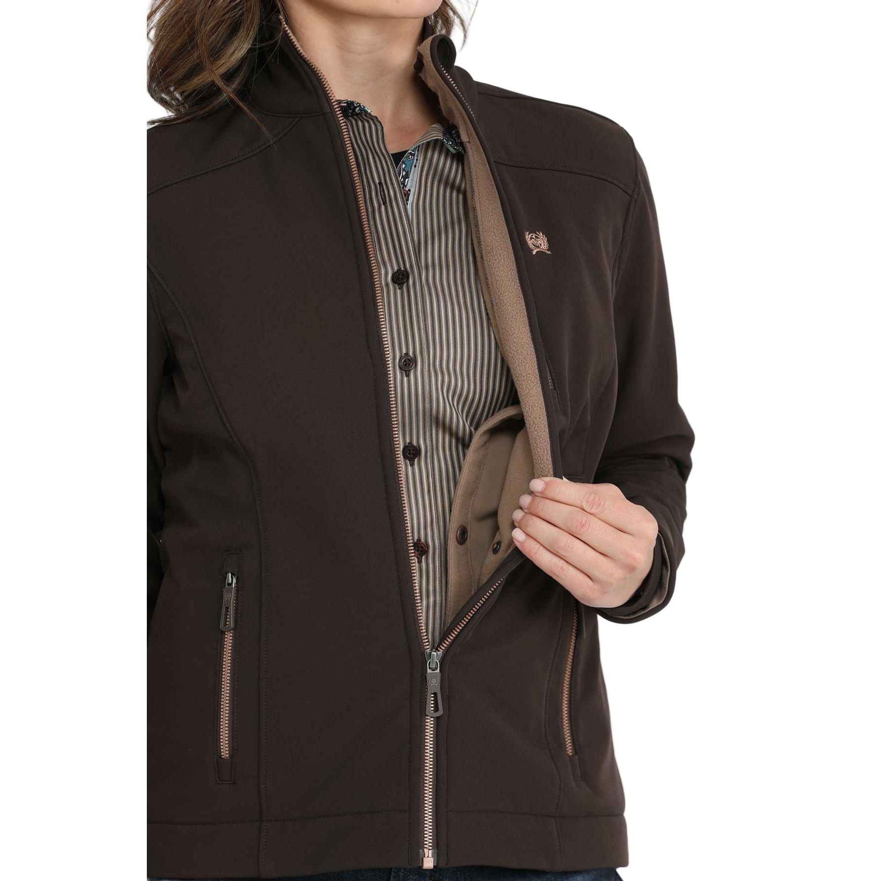 Women's Cinch Bonded Concealed Carry Softshell Jacket