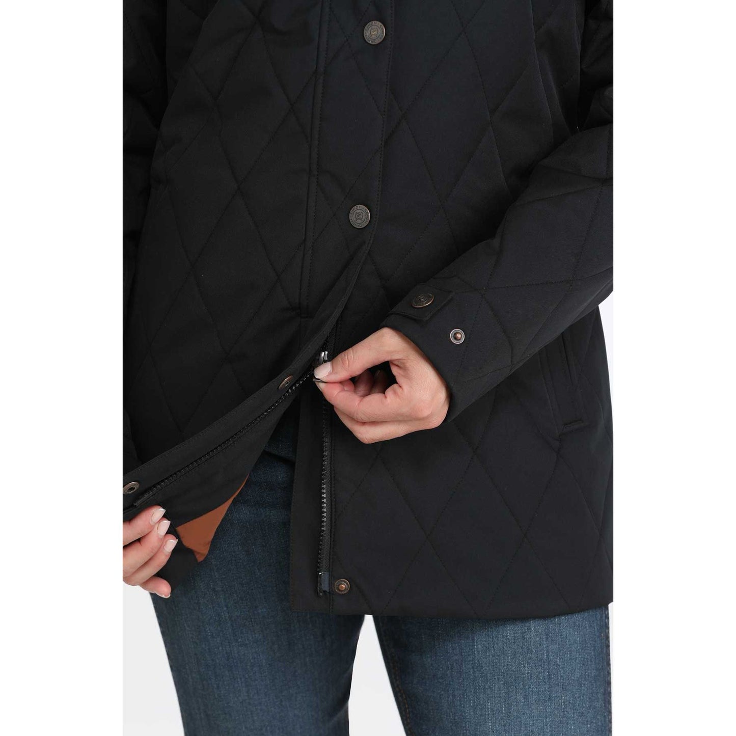 Women's Cinch Black Barn Coat