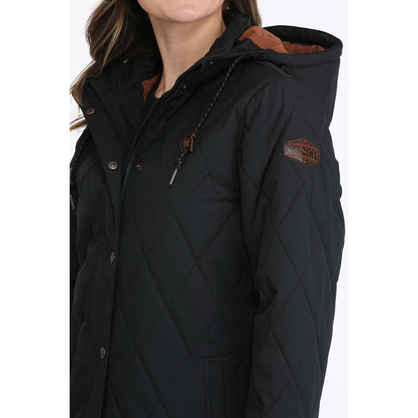 Women's Cinch Black Barn Coat