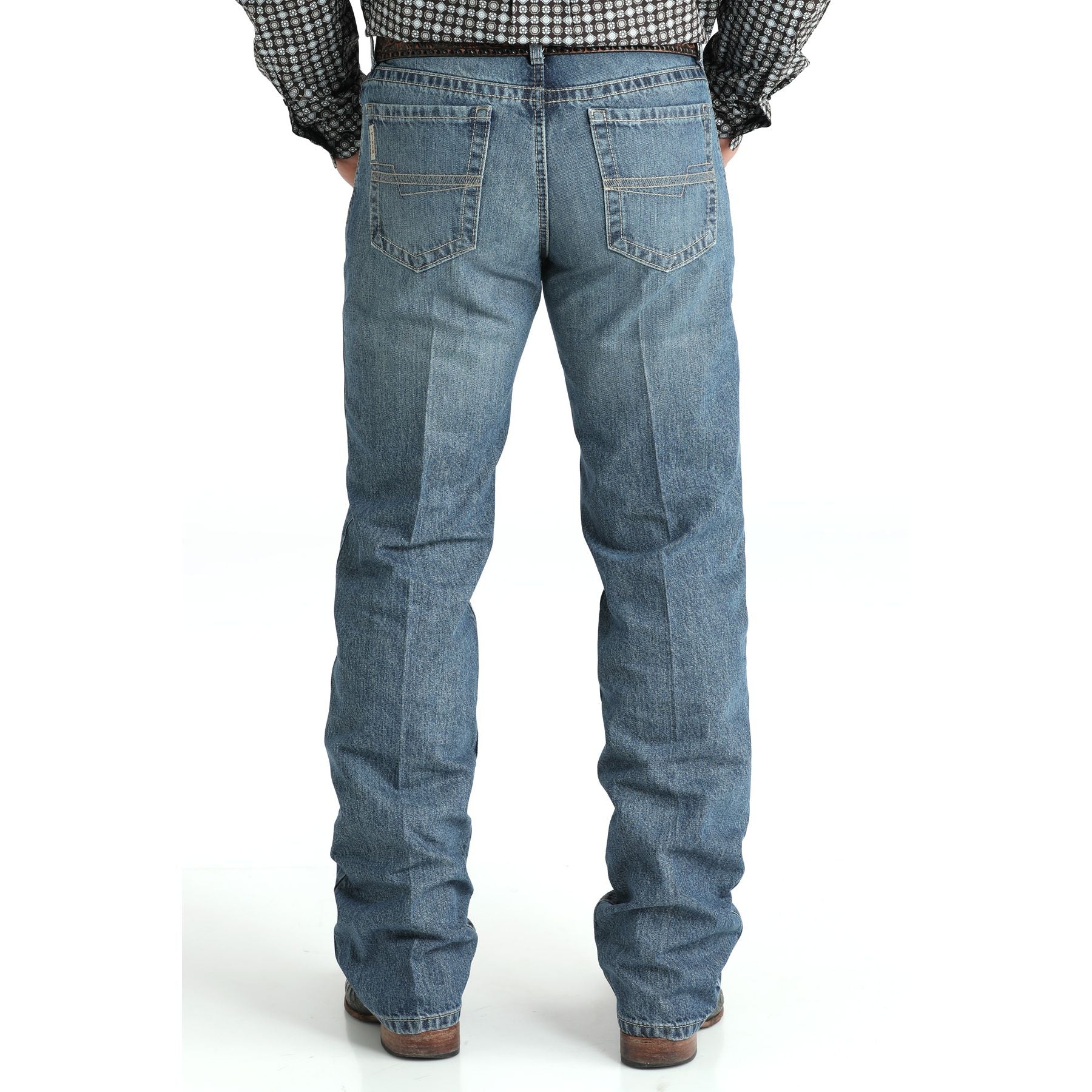 Men's Cinch Western Jeans Grant Relaxed Medium Wash MB32237001