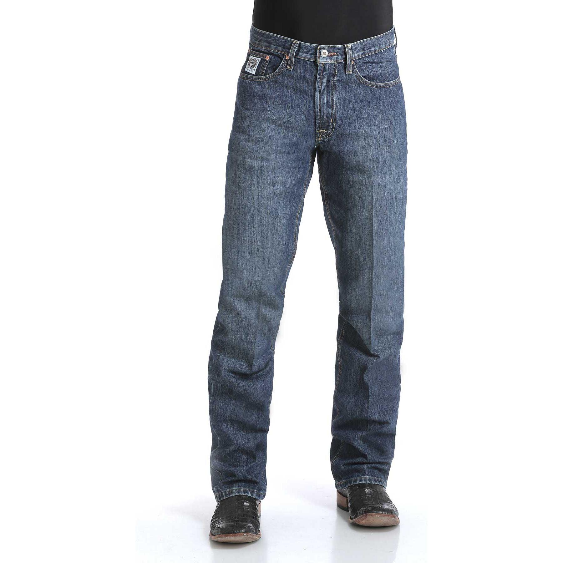 Men's Cinch Relaxed Fit White Label Jeans MB92834013 - Crazy House Western Wear