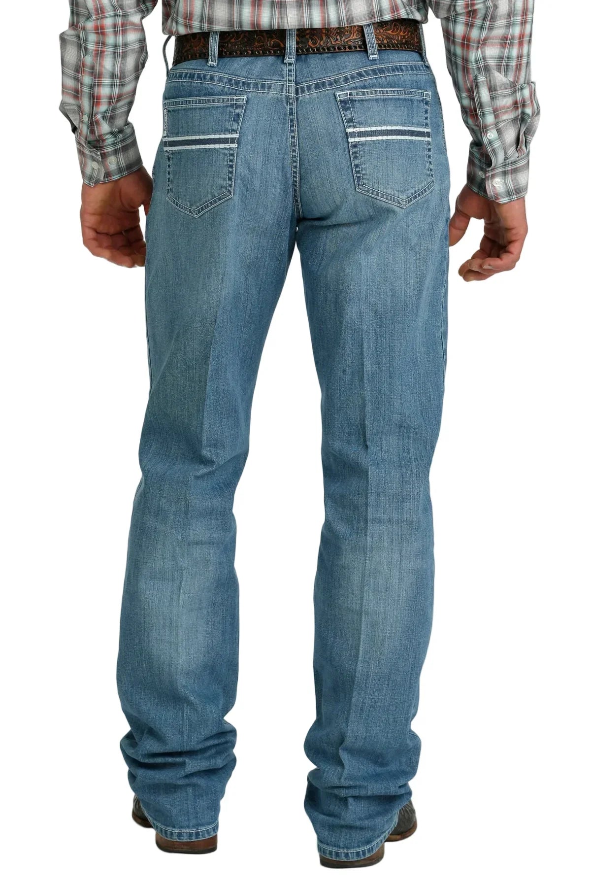 Men's Cinch White Label Medium Stone Jeans MB92834056