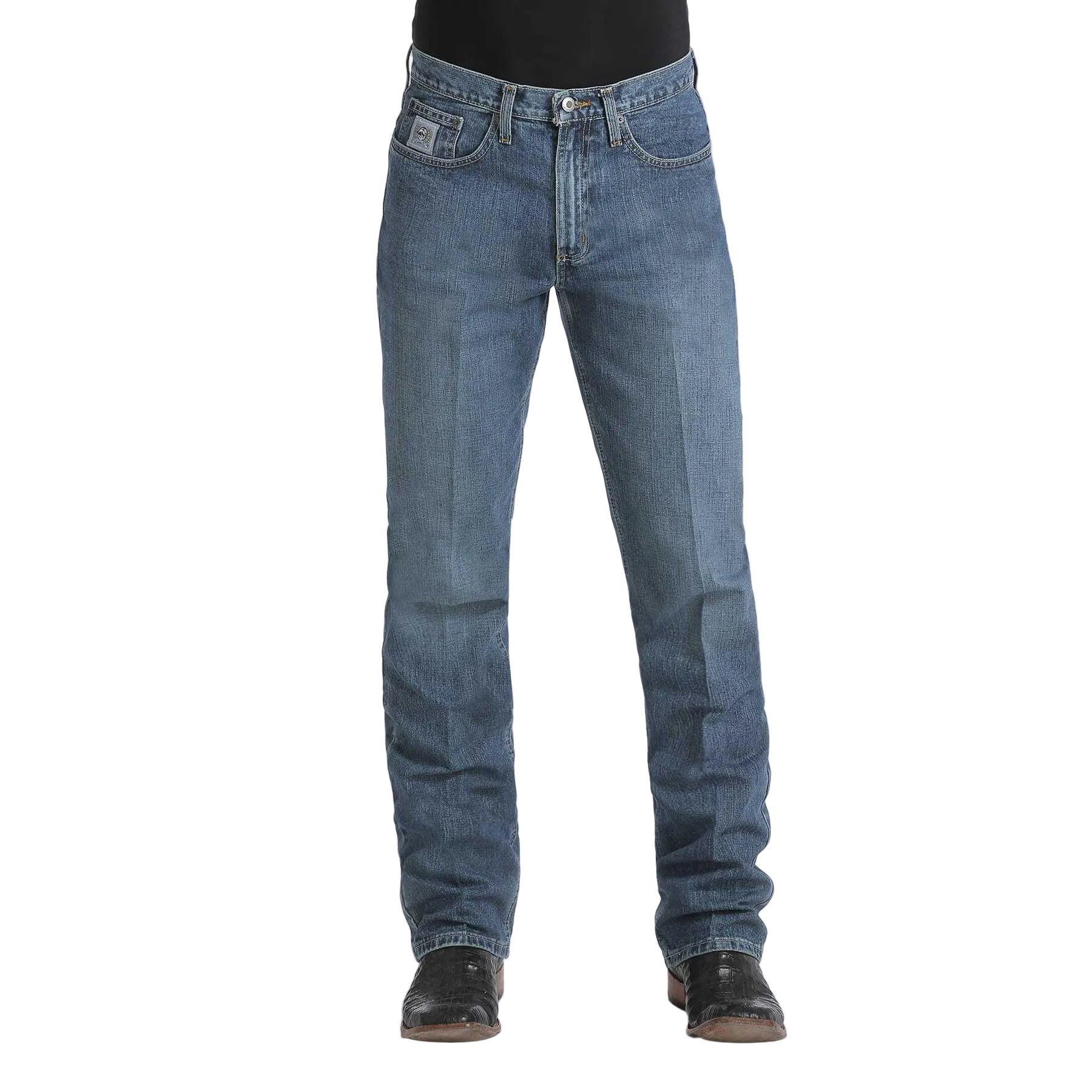Men's Cinch Slim Fit Silver Label Jeans MB98034001 - Crazy House Western Wear