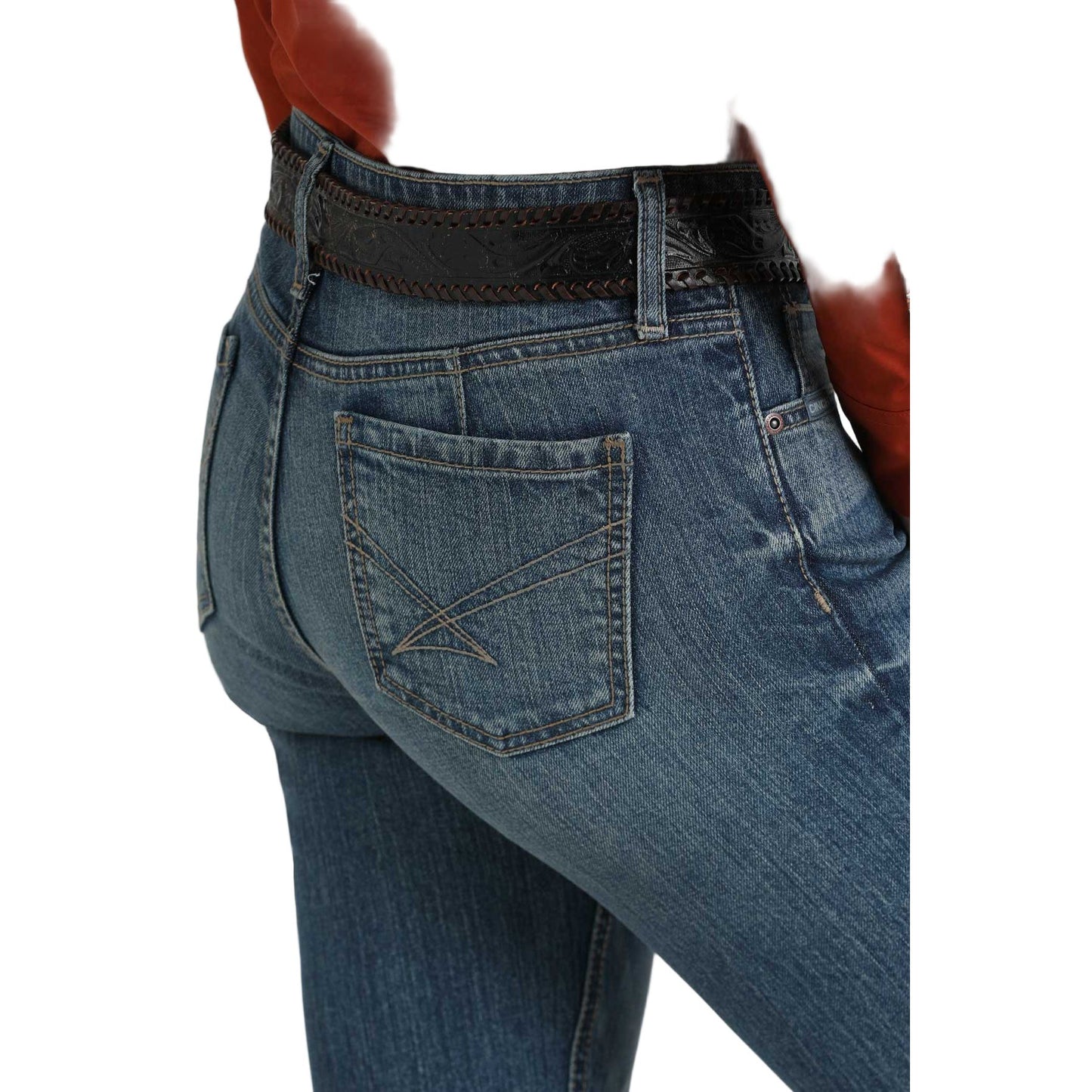 Women's Cinch Lynden Trouser - Medium Stone MJ81454095
