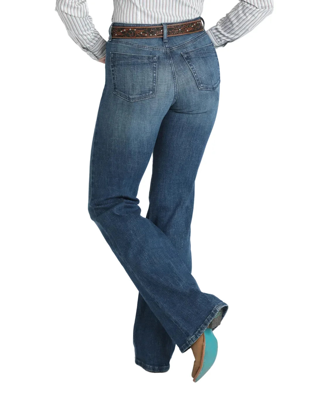 Cinch Women's Medium Wash Tatum Trouser Jeans MJ85054001