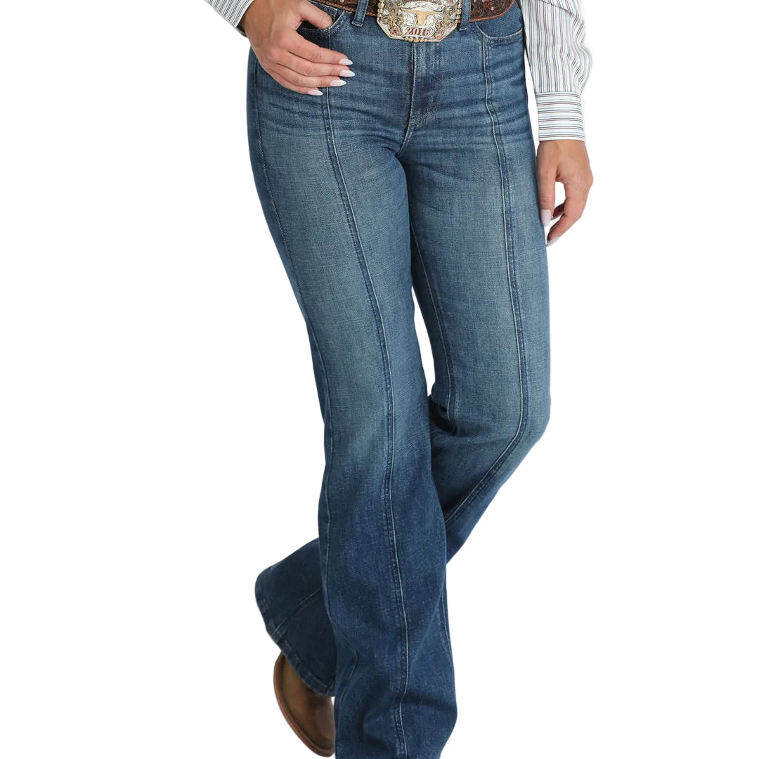 Cinch Women's Medium Wash Tatum Trouser Jeans MJ85054001