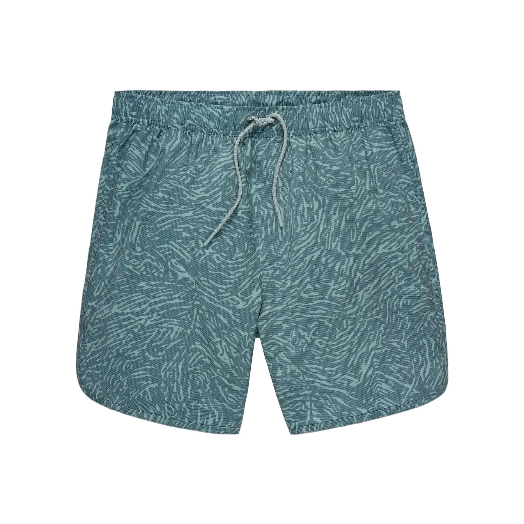 Men's Free Fly Tidal Flow Print Stormy Sea Reverb Shorts- 7" MRVBS-806