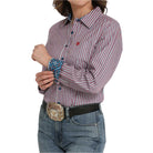 Women's Cinch Long Sleeve Button Up Snap Shirt MSW9164249-MUL - Crazy House Western Wear